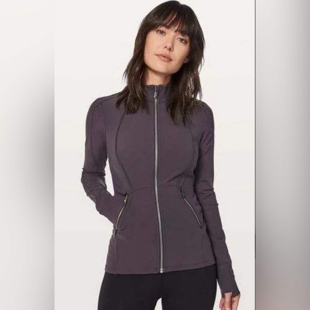 Lululemon Sleek Essentials jacket Boysenberry size 2